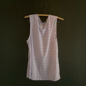 Lilac Sleeveless Women's Muscle Tee